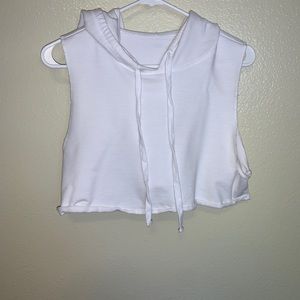 Cut off sweater workout